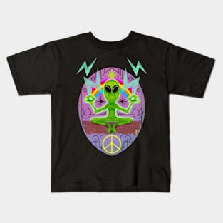 Zen alien Kids T-Shirt